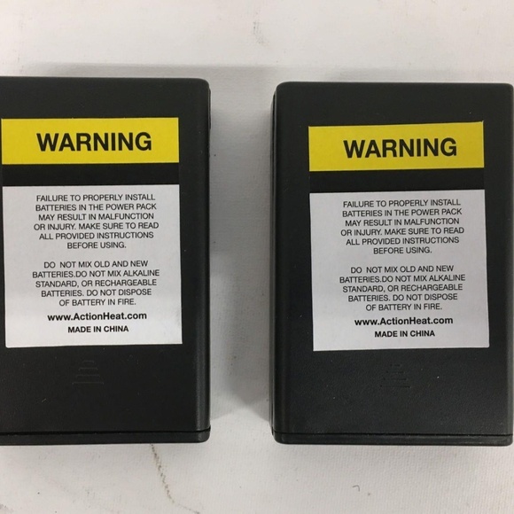 ACTION HEAT AA BATTERY PREMIUM WOOL BLEND SOCKS UNISEX S/M IOB - Picture 5 of 5